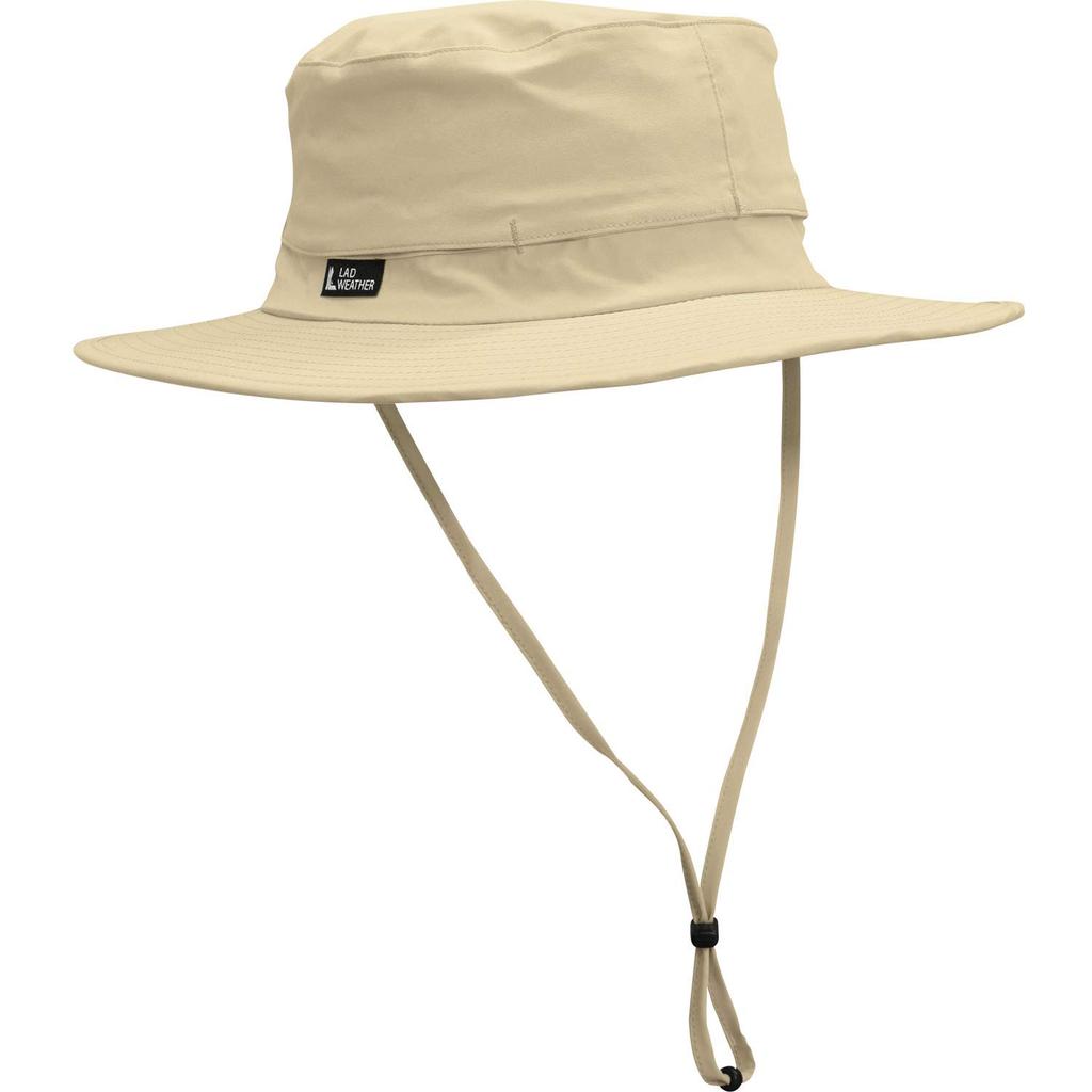 Radweather Waterproof Rain Safari for Men and Women Hat, Water-Resistant/Breathable, 10,000mm/10,000g/m2, Hat, Water-Repellent, (Ivory, XL)