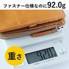 [CCOMPANY LIMITED] Men's Medium Wallet, Coin Purse, Card Case, Genuine Leather, Zipper Closure, Maurice (Dark Brown)