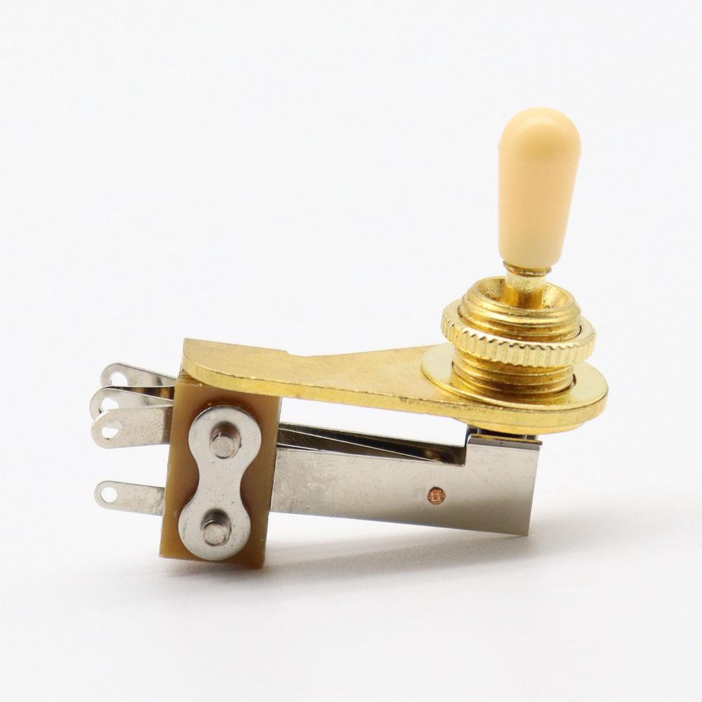 1Pcs L Type 3 Way Guitar Switch Plastic Tip Guitar Pickup Selector Toggle Switch For Electric Guitar