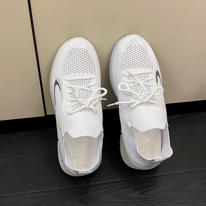 Sport Running Shoes Women Air Mesh Breathable Walking Women Sneakers Comfortable White Fashion Casual Sneakers Chaussure Fee Cou