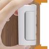 Door Buckle High Hardness 800lbs Force Resistance Thick Aluminum Alloy Anti-theft Easy To Install Buckle Safety Door Lock