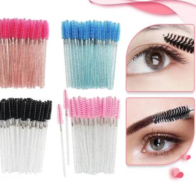 Applicateur Mascara Stick Extension de Cils Jetable Brosse à Sourcils Traitement en Arrière-plan Set de Pinceaux Maquillage Cils Outils de Maquillage