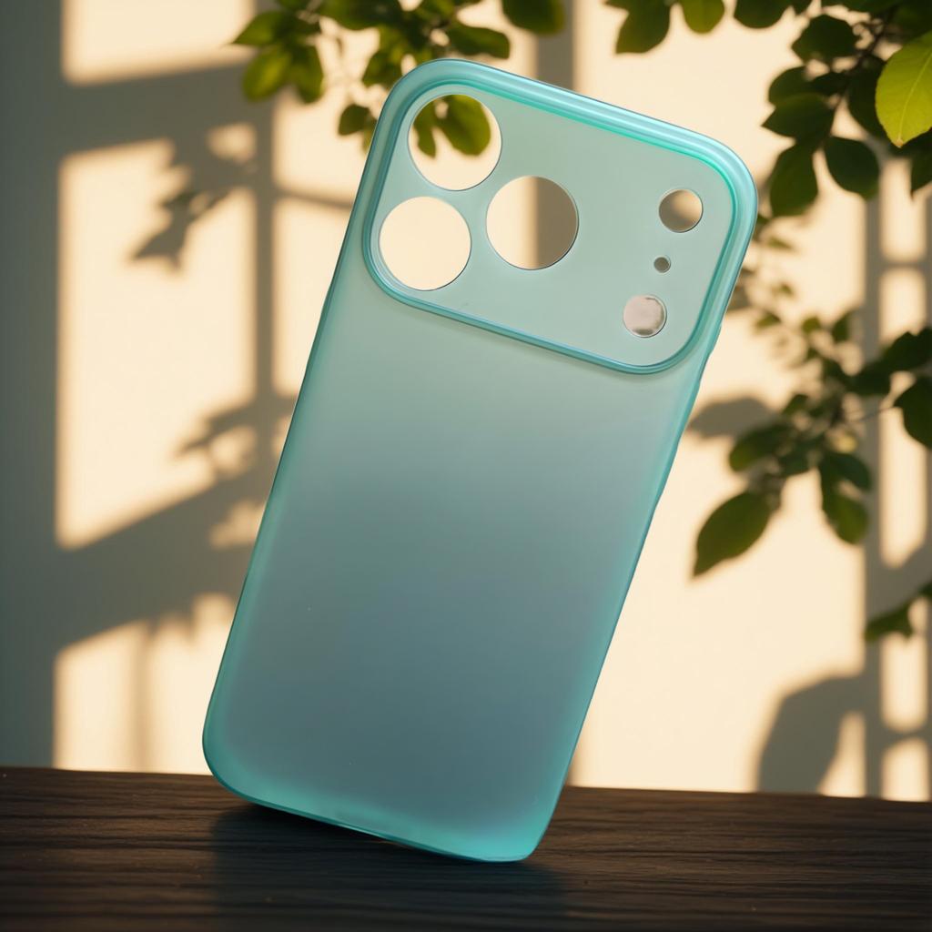 Gjennomsiktig Nytt Produkt Apple 17promax Premium Oransje Telefondeksel Passer for IPhone Taster Full Inkludert Pp-deksel