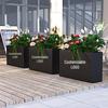 Outdoor Stainless Steel Rectangular Planter Box