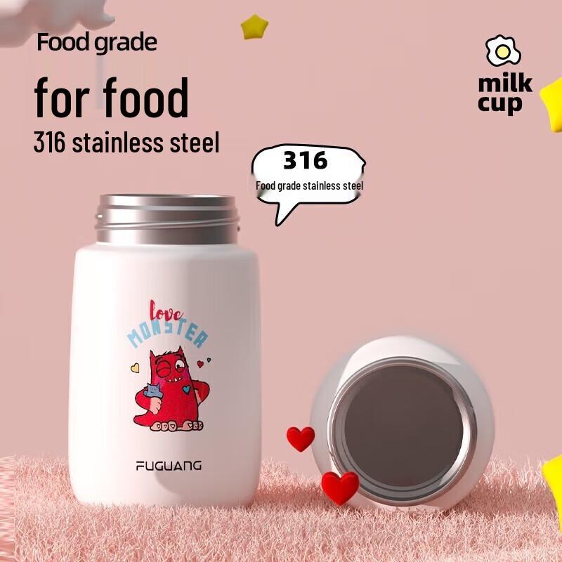 FUGUANG 316 Stainless Steel Kids' Insulated Straw Cup