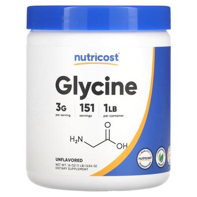 Glycine, Unflavored, 454G(16Oz)
