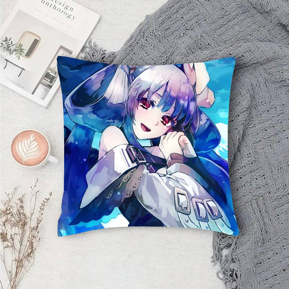 Queen Dizzy Fighting Game GGuilty Gear Pillow Case Fashion Square Pillowcase Bedroom Sofa Room Ins Decoration Leisure