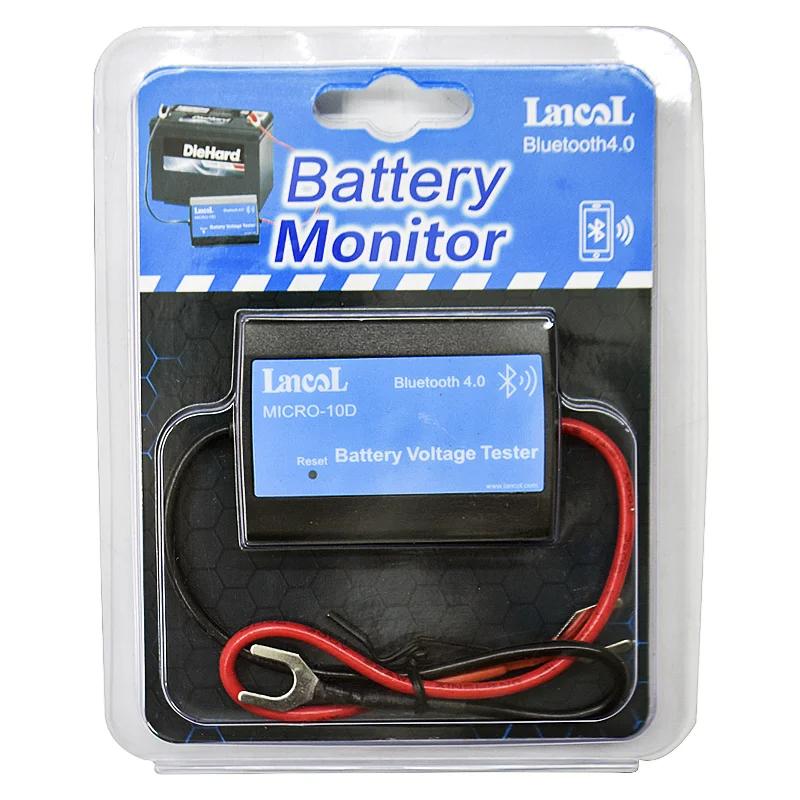 Lancol Micro-10D Bluetooth Digital Voltmeter for Android Only - Mini Voltage Meter with Phone Display