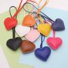 Herzförmiger Schlüsselanhänger, Rosa, Niedlicher herzförmiger Anhänger, Taschendekoration Zubehör, Schlüsselring, Geschenk, für Damen und Mädchen, Valentinstagsgeschenk