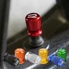 4pcs Car Wheel Tire Valve Caps Aluminum Airtight Covers Badge Emblem for VW Golf 8 MK8 Accessories