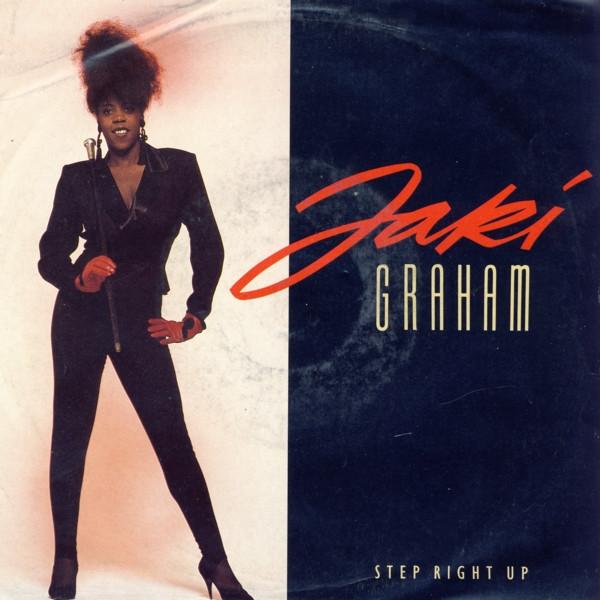 

7inch Record JAKI GRAHAM - Step Right Up JAKI9 EMI 1986 UK Soul/Funk Used