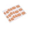 30pcs Corn Callus Patch Distribute Foot Pressure Prevent Friction Soft Cotton Corn Cushions Pads Skin Color