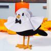 Plush Ghost Bird Figurine Doll Animal Bird Doll Model Decoration  DIY Pendant