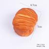 Realistic Soft Simulation Bread Stress Relief Pu Squeeze Toy Pineapple Bun Waffle Biscuit Squeeze Stress Toy Still Life