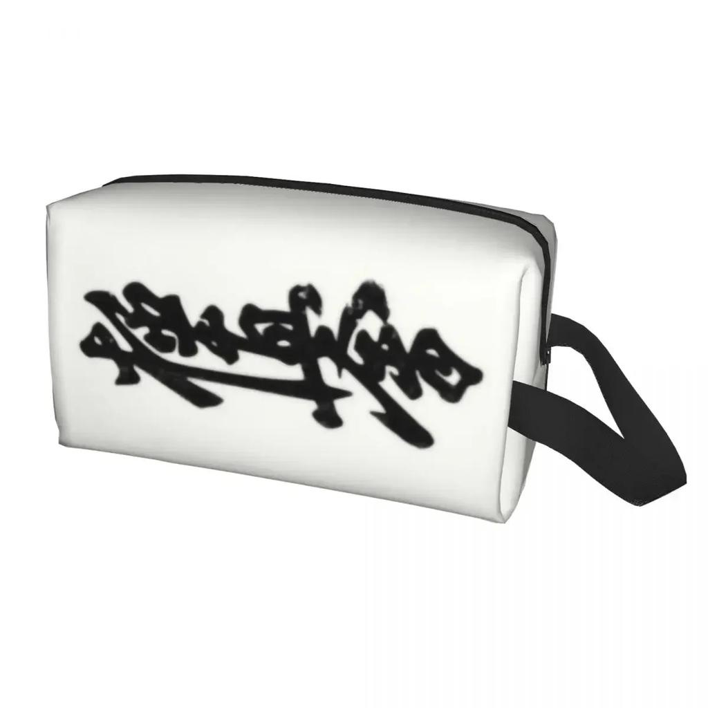 Karate Kyokushin Toiletry Bag for Women Martial Organizer Lady Beauty Storage Dopp Kit Case