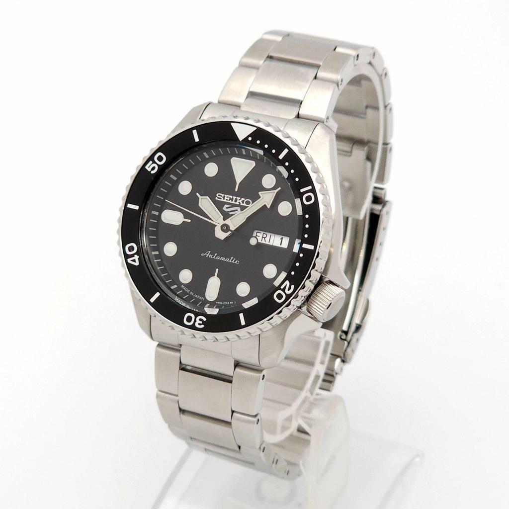 Used Excellent Condition SEIKO Seiko 5 Sports 4R36-07G0 Automatic Working Display Case Back