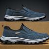 2026 Men's Outdoor Hiking Shoes Breathable Non Slip Men Sneakers Luxury Suede Leather Loafers Fashion Men Walking Shoes Big Size
