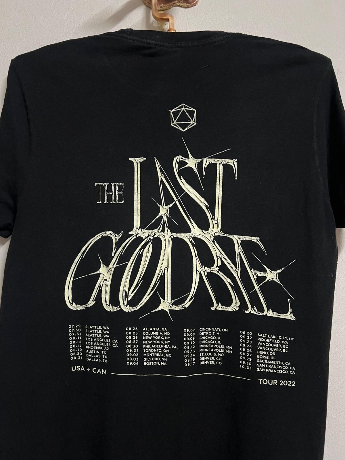 ODESZA The Last Goodbye Tour 2022 Band T Shirt Black Size M EDM Rave Unisex T-Shirt XXXL