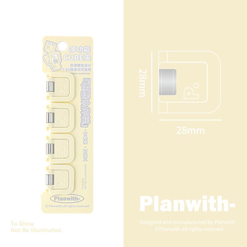 4/6Pcs Mini Multifunctional Clip Can Stand Upright Storage Clip Binding Clip File Clip Binding Paper Handbook Clip Sealing Clips
