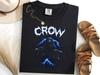 Crow Heavy Metal Shirt, Vintage 80s Raven Rock Tee