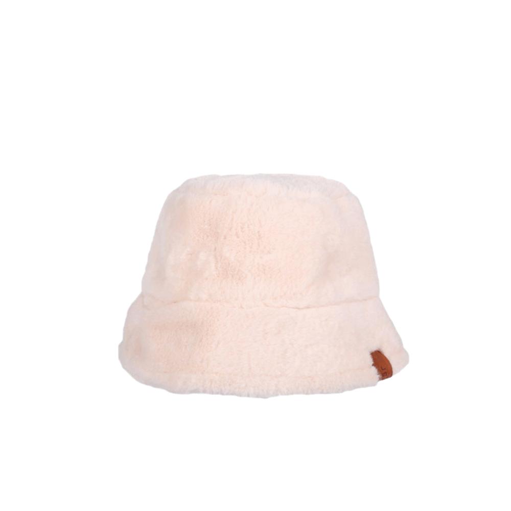 Korean Style Wool Bucket Hat Imitation Fur Warm Fisherman Hat Retro Women's Plush Hat  Girls