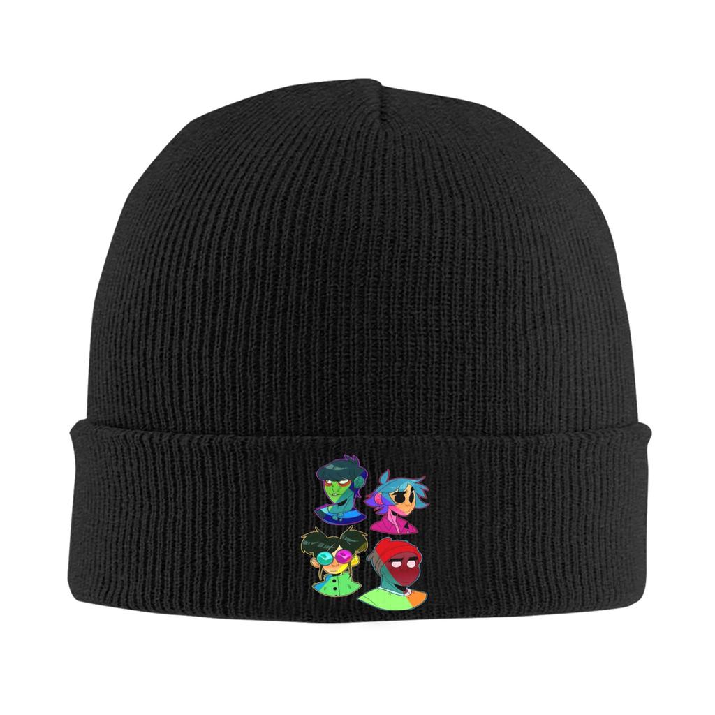 Gorillazed Knit Hat Beanies Autumn Winter Hat Warm Unisex Fashion Cap Men Women Gifts