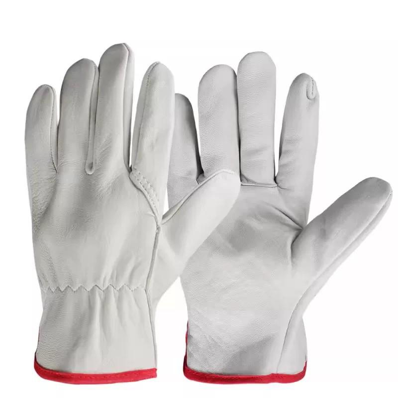 Argon Arc Resistance Sheepskin Welding Gloves - Breathable, Wear-Resistant, Anti-Scalding, Flexible Insulation for Welder Maintenance