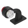 Lampada per camion 12 / 24V LED Luce di posizione laterale Rosso Bianco Gruppo fanale posteriore 2 pezzi / set Indicatore luminoso per camion con rimorchio Furgone camion