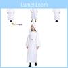 Prinzessin Leia Cosplay-Kostüm für Damen, perfekt für Halloween und Maskenbälle
