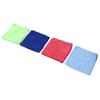 12pcs Cleaning Cloth 4 Different Colors Strong Water Absorption Reusable Microfiber Towels for