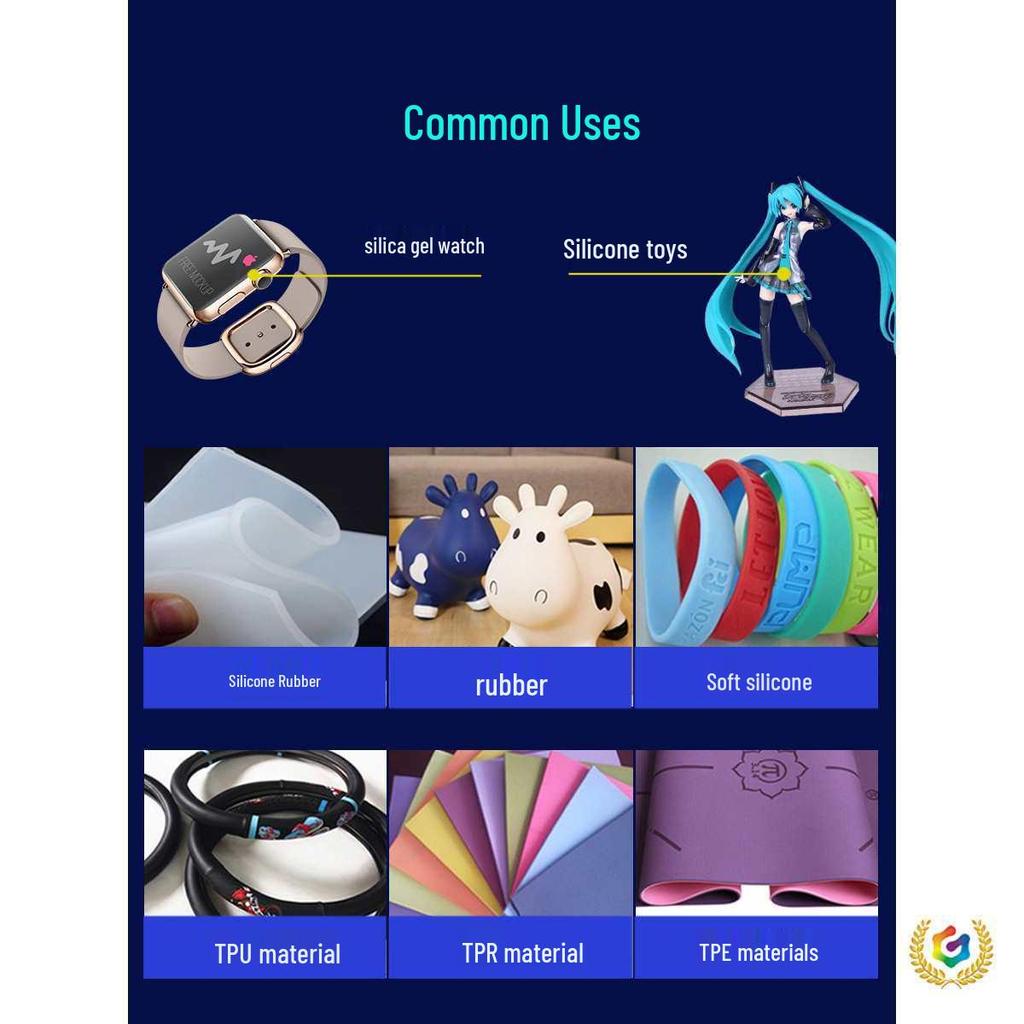 Silicone Glue Quick-Drying High-Temp Resistant Transparent Adhesive Rubber