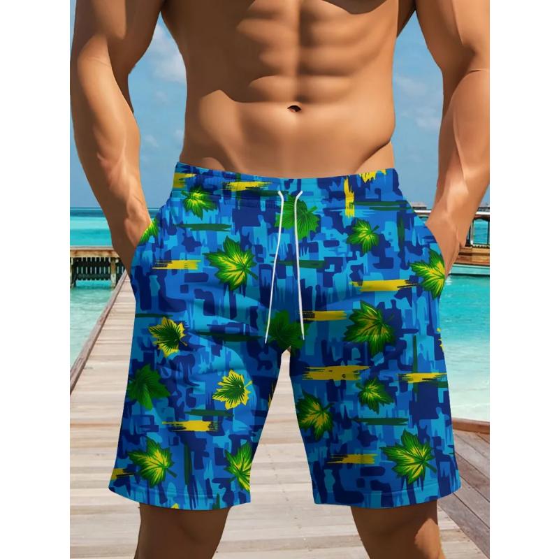 Fashionable Men's shorts3D Color-printed Abstract Shortscasual Beach Shorts