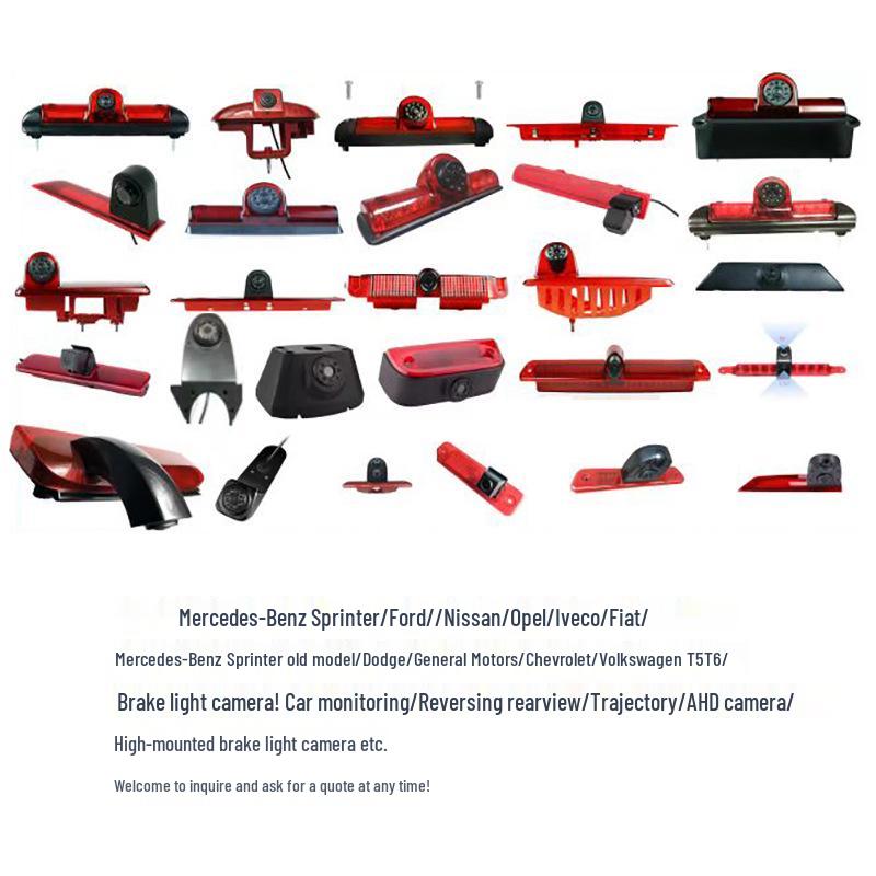 Mercedes Sprinter/Lingte High-Level Brake Light Camera with HD Night Vision for Rearview Reversing