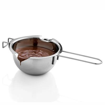 304 Stainless Steel Butter Cheese Chocolate Melting Pan Long Handle Wax Melting Pot Scented Candle Handmade Soap Making Bakeware