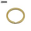 Brass Keychains Gold Color Open Jump Rings Diy Jewelry Making Accessories