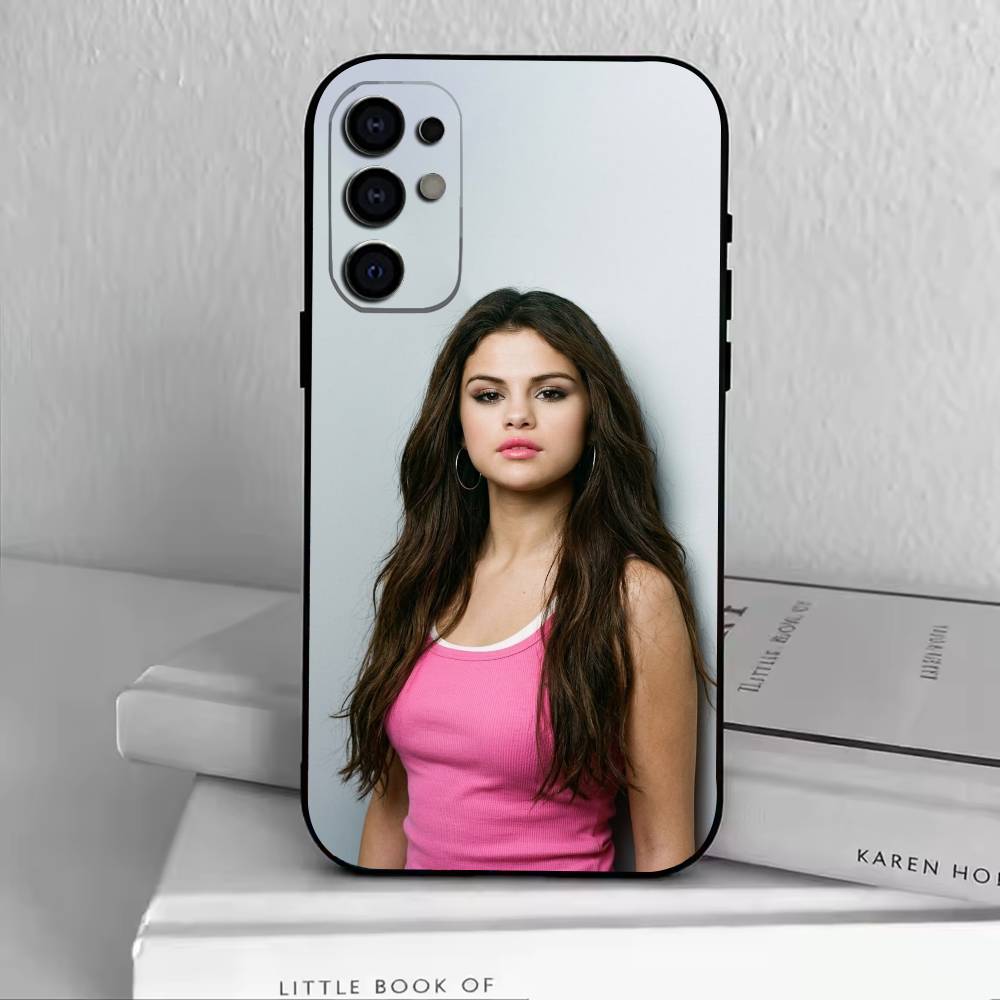 S-Selena G-Gomez Phone Case Black Silicone Soft For Samsung S25,S24,S21,S22,S23,S30,Ultra,S20,Plus,Fe,Lite