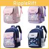 Childrens Oxford Cloth Backpack With Padded Shoulder Straps For School And Daily Use