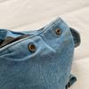 Large Capacity Backpack Women Denim Backpack