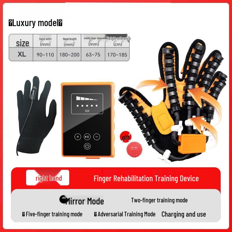 Portable Wireless Rehabilitation Gloves and Hand Massager for Stroke Recovery