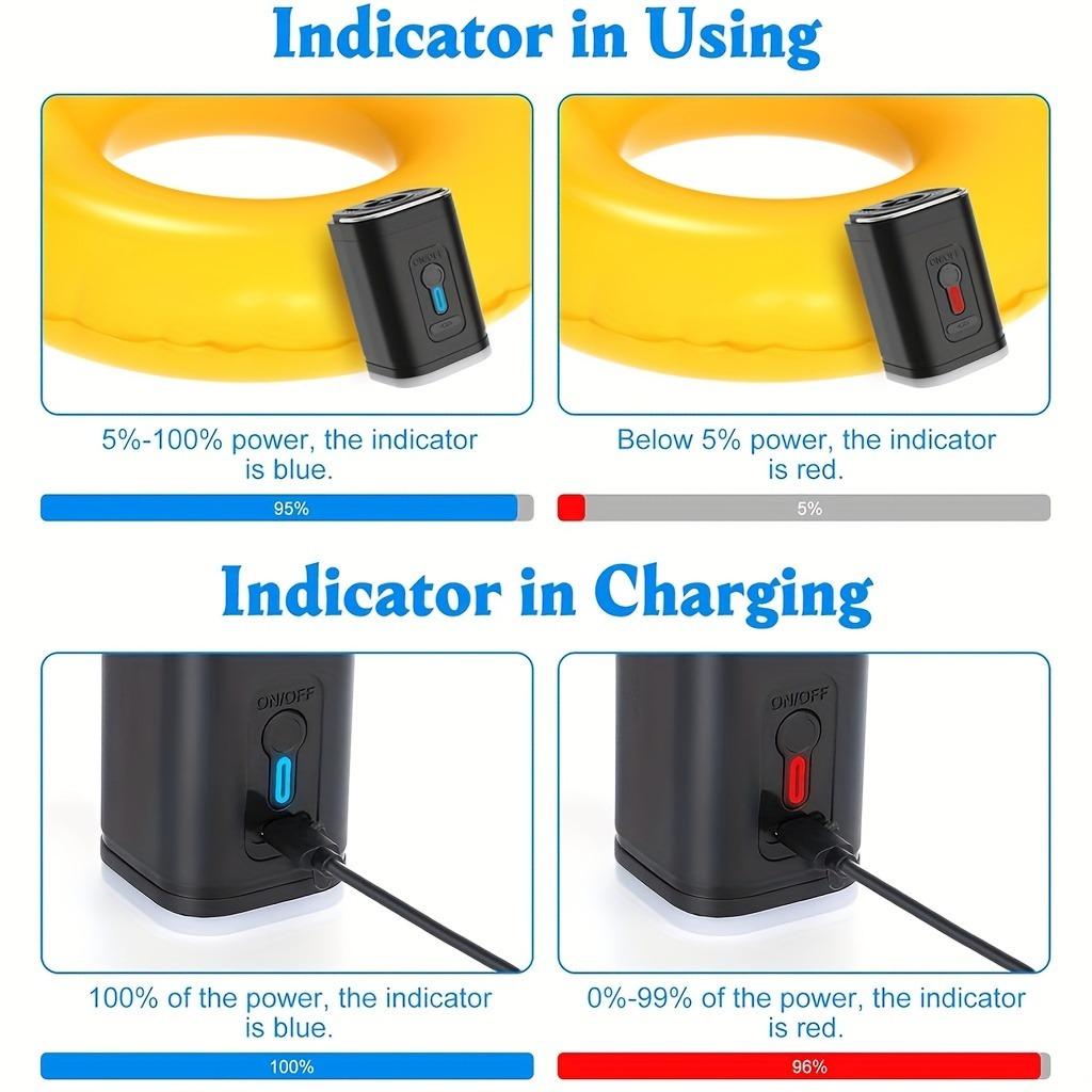 Купить Мини-воздушный насос для надувных изделий, портативный ...