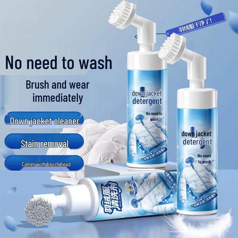 Waterless Dry Cleaning Agent for Washable Jackets - Special White Stain Remover