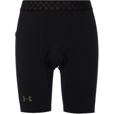 UA Vanish Elite Coupe Slim Imprimé Logo Taille Élastique Short de Sport Homme Shorts Noir 1383317-001