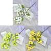 Faux Butterfly Flower Decorative Arrangement For Home And Wedding Decor