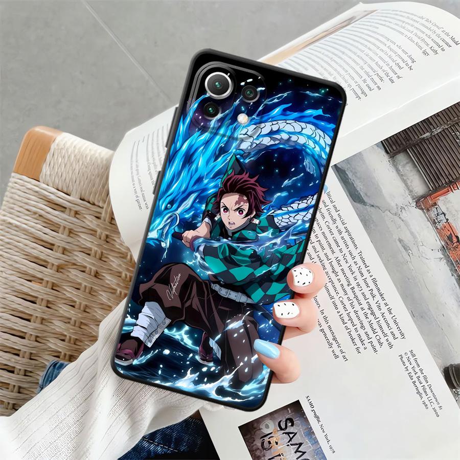 

Black Soft Phone Cover Case for Xiaomi Mi 13 14 15 Pro 10T 11T 12T Pro 11 12 13 Lite 12X Anime D-Demon S-Slayer Xiaomi Mi 11 Lite 5G