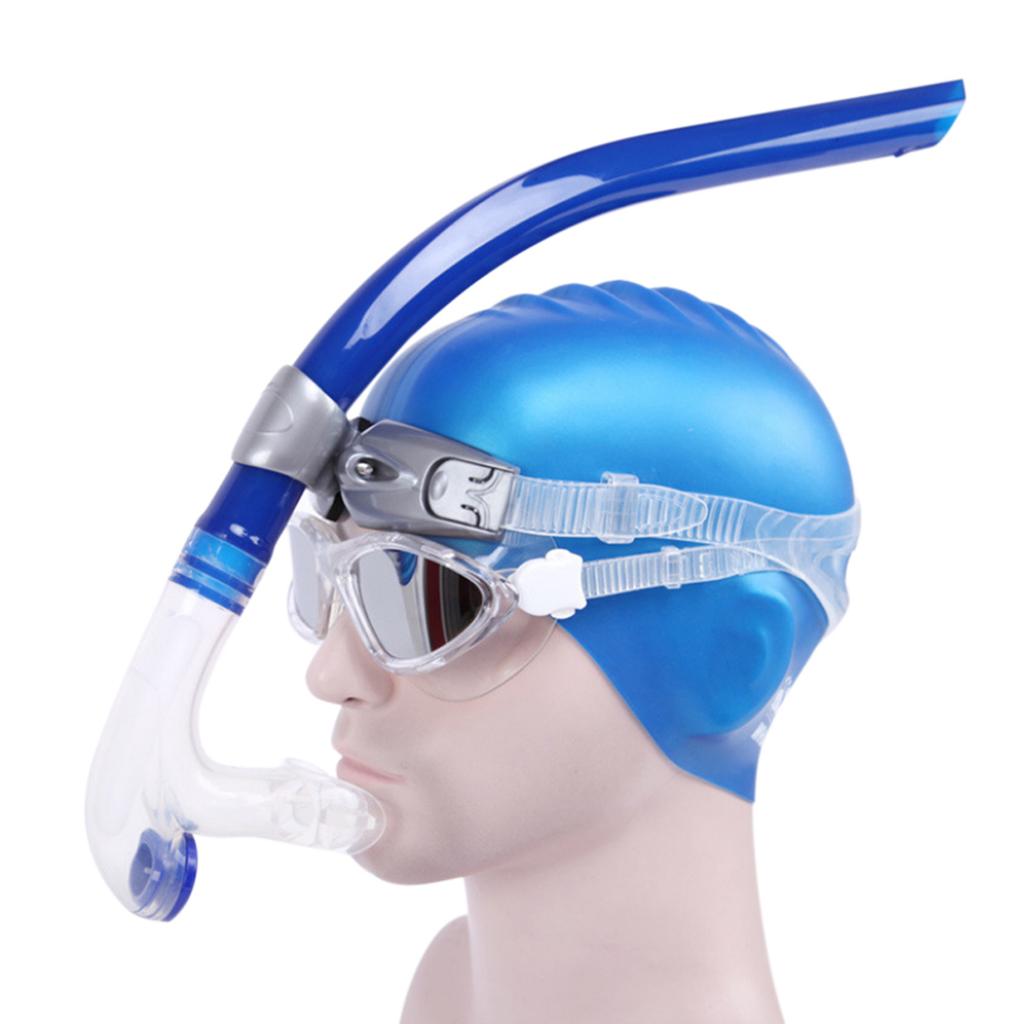 Snorkel Diving Mask Anti Frog Lens Panoramic Wide View Snorkeling Gear for Adult