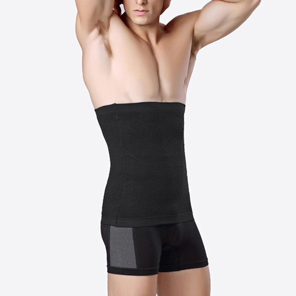 Men Belly Waist Abdomen Belt Shapewear Slim Body Belly Waist Compression Underwear Band