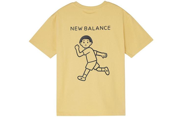 New Balance Noritake Collection Set in Sleeve T Shirt Women s Yellow AWT02379-YL XS