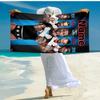 Personalized Customized Proof Beach Towel with CM Punk Pattern - Soft, Absorbent, Quick-drying, Perfect Swimming, Camping&bathing