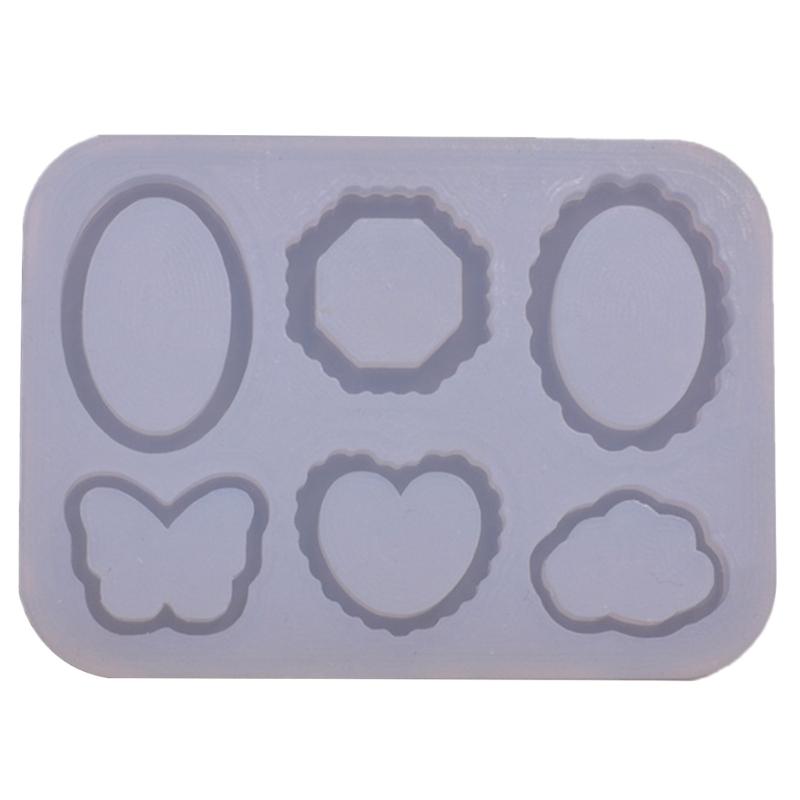 Silicone Resin Casting Mould Epoxy Resin Molds Quicksand Moulds Keychain Mold Silicone Material Geometry Filler Moulds