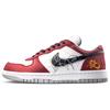 Scarpe da Skateboard Basse Resistenti all'Abrasione Traspiranti da Uomo Rosse 355152-106(team1702-)